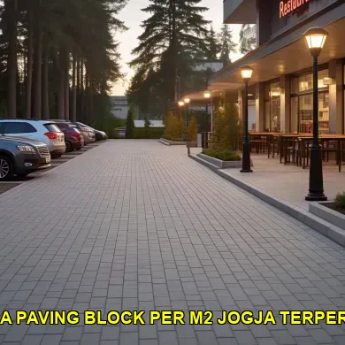 harga paving block per m2 jogja terpercaya